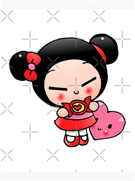 "funny love pucca " Poster for Sale by Andrea004 | Redbubble