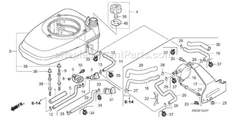 Honda Hrr216vka Parts Catalog