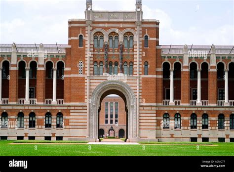 Rice University Houston Texas Stock Photo - Alamy