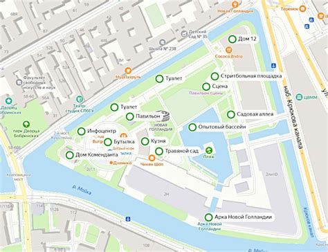Новая голландия санкт петербург план