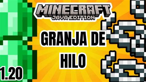 Granja De Hilo Para Conseguir Esmeraldas Infinitas Miinecraft Java