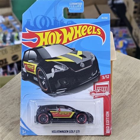 Hot Wheels Volkswagen Golf Gti Red Edition Original Mattel Shopee