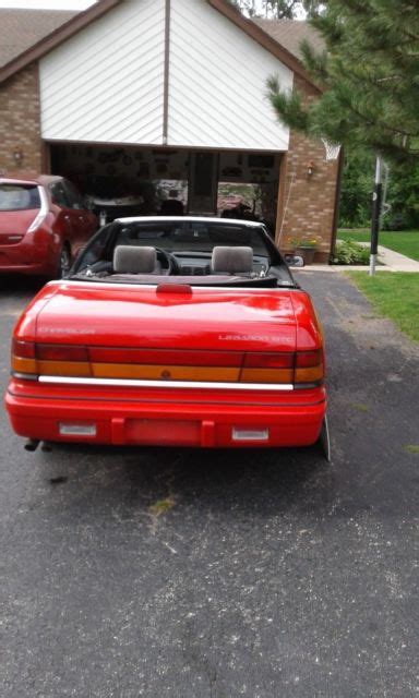 1994 CHRYSLER LEBARON GTC CONVERTIBLE RED - Classic Chrysler LeBaron 1994 for sale