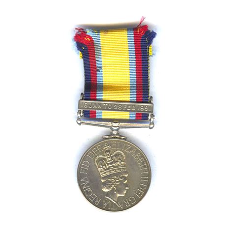 Gulf War Medal Liverpool Medals