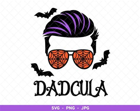 Dadcula Svg Dadcula Png Halloween Dad Png Dadcula Etsy