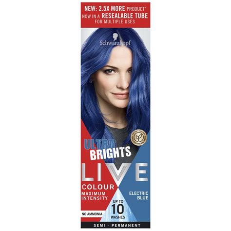 Buy Schwarzkopf Live Colour Ultra Bright S Electric Blue Ml Online At