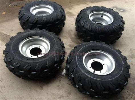 Set Of 2 Pcs Four Wheel ATV 8 Inch Tire Self Made Modified Kart 19 7 8