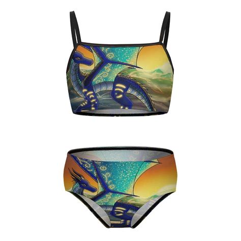 Wings Of Fire Wof Girls Bikini Swimsuits Two Piece Beach Bathing Suit Swimwear Y Cm