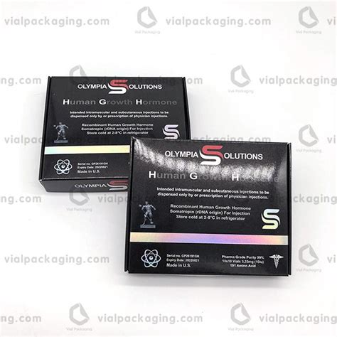 Vphpb Body Building Injection Paper Packaging Box Vial Packaging