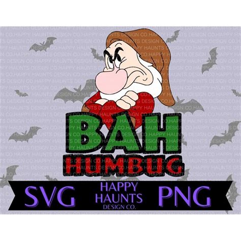 Bah Humbug Svg Easy Cut File For Cricut Layered By Colour Inspire