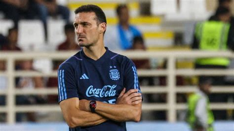 Lionel Scaloni y los lesionados en la Selección Argentina No tenemos