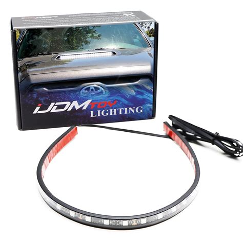 Buy Ijdmtoy Xenon White Smd Flexible Led Hood Bulge Light Strip