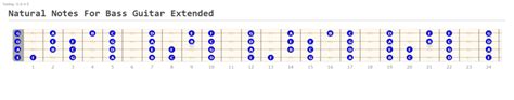 Bass Notes On Neck Easily Learn The Fretboard