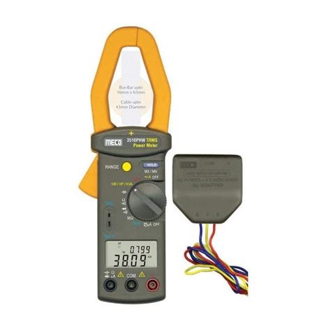 Meco Autoranging Clamp On Trms Power Meter MECO 3510 At Rs 22500