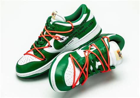 Nike Dunk Low x Off White ‘Pine Green’ Sneaker – Limited Supply ZA