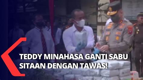 Modus Irjen Teddy Jual Sabu Kg Hasil Sitaan Setelah Menggantinya