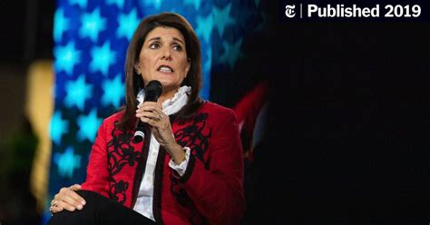 Nikki Haley’s Confederate Flag Comments Spark Backlash - The New York Times