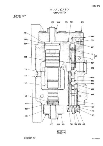 EX1800 PUMP PISTON Hitachi HOP Online