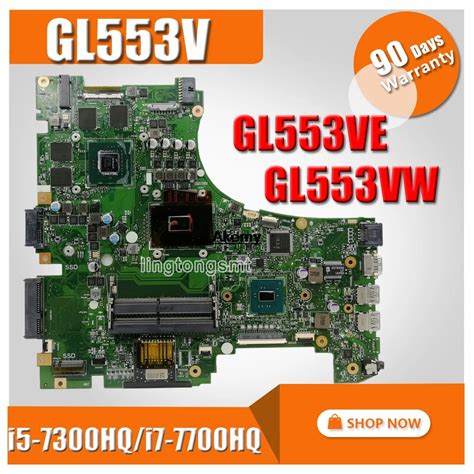 Exchange ROG Laptop Motherboard For ASUS GL553VD GL553VE GL553VW