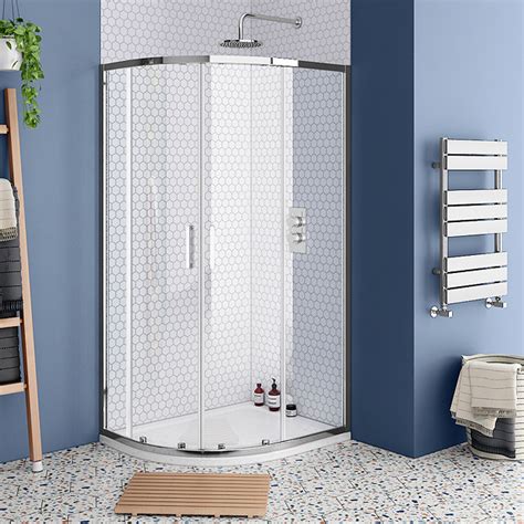 Monza 760 X 900mm Offset Quadrant Shower Enclosure Victorian Plumbing Uk