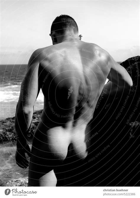 Naked Man On The Beach A Royalty Free Stock Photo From Photocase