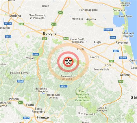 Terremoto Oggi Leggera Scossa In Emilia Romagna Epicentro Nel Bolognese