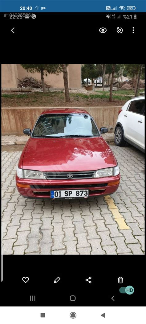 Efsane Kasa Toyota Corolla Araba