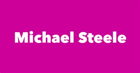 Michael Steele Spouse Children Birthday And More