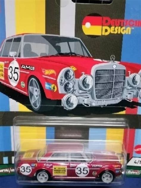 Hot Wheels風火輪 全新未拆 膠胎版 紅豬 號賓士Mercedes Benz AMG SEL 蝦皮購物