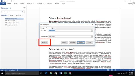 Microsoft Word Find And Replace Not Working Falasproductions