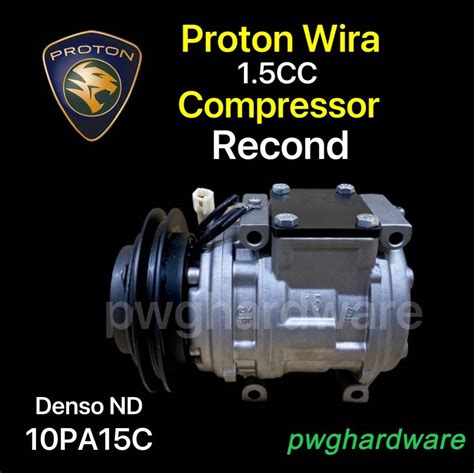 Recond Aircond Compressor Nd Proton Wira Cc Denso Proton Wira