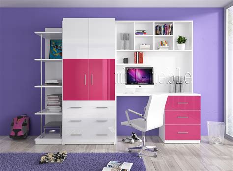 Компьютерный стол и шкаф для подростка 80 фото