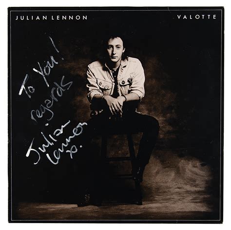 Julian Lennon Signed Album | RR Auction