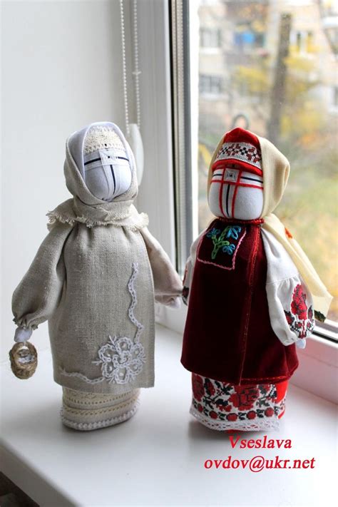 Folkartua Motanka Folk Doll Dolls Embroidery