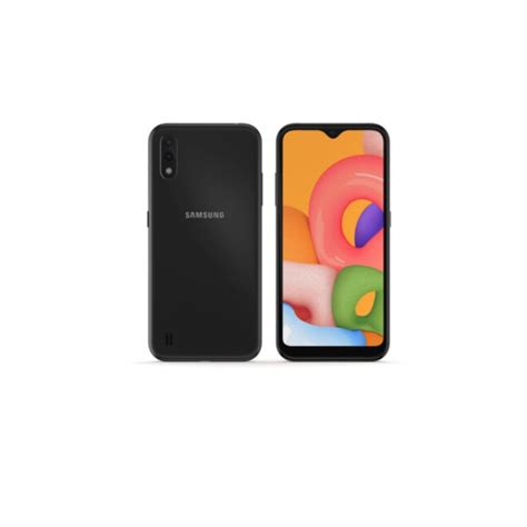 Смартфон Samsung Galaxy A01, Dual SIM, 16GB, 2GB RAM, Черен - eMAG.bg