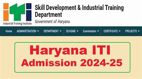 Haryana Iti Admission 2024 Reopen Form Sarkari Job Hub