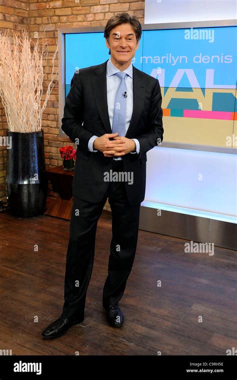 February Toronto Canada Dr Mehmet Oz Of Dr Oz Show