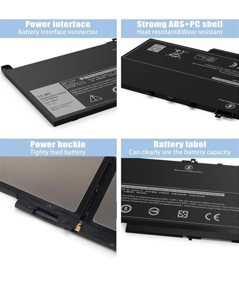 Battery For Dell Latitude E7270 E7470 Laptop J60J5 R1V85 451 BBSX 242WD