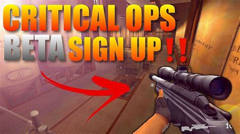 Critical Ops Beta Tester Ios Android Sign Up Test The New Defuse Map