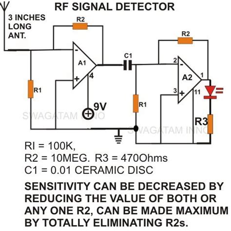 Rf Signal Detector Circuit Diagram Circuit Diagram