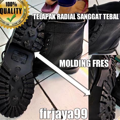 Jual Sepatu Pdl Kulit Jeruk Tni Ad Jh Original Kode Shopee