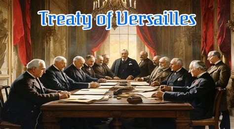 Treaty Of Versailles Post World War I Diplomacy And Its Legacy