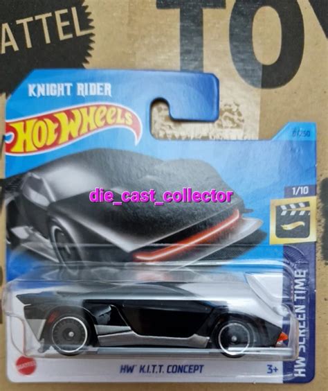 HOT WHEELS A CASE KNIGHT RIDER HW K I T T CONCEPT K A R R Box Expédition Post EUR