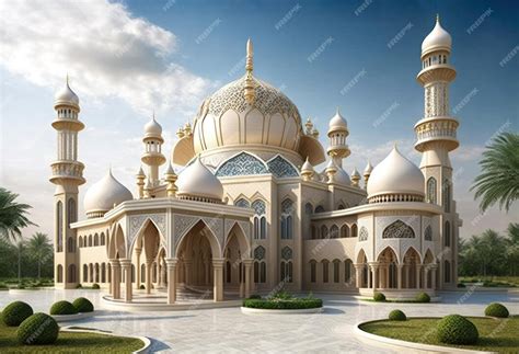 Premium Photo Ramadan Muslim Mosque Architecture Design