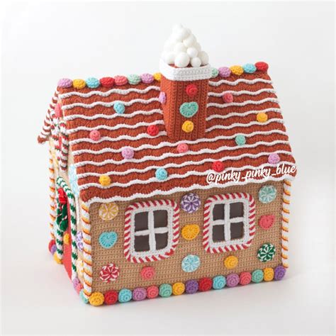 Gingerbread House Crochet Pattern - Etsy