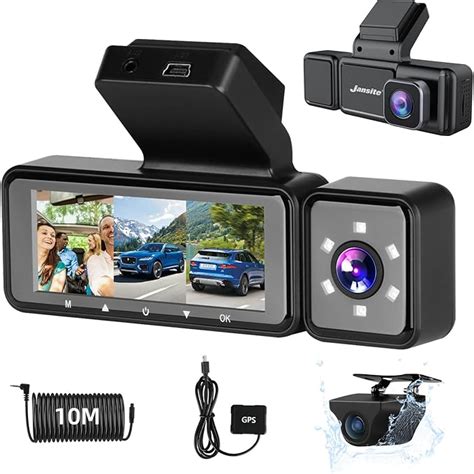 3 Channel 2 5K Dash Cam 3 Channel Car Camera Dashcam Dual 2 5K 1080P