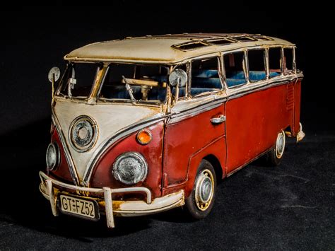 Free Images Van Vw Bus Motor Vehicle Vintage Car Camper Classic Antique Car Model Car