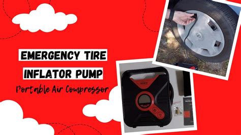 Portable Emergency Tire Inflator Wind Gallop Air Compressor Youtube