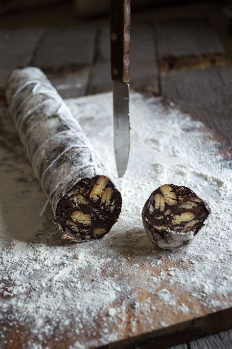 Čokoladna Salama Croatian Chocolate Salami Recipe In 2020 Sweet