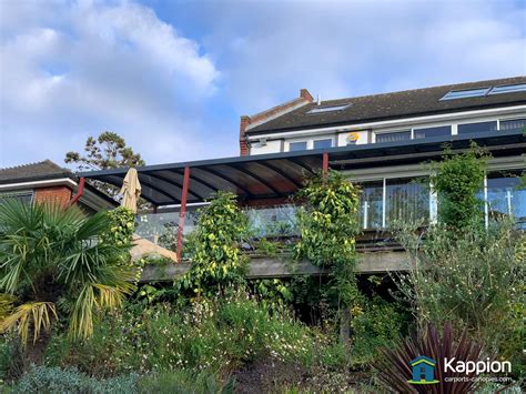 Large bespoke Patio Canopy installed in Essex | Kappion Carports & Canopies